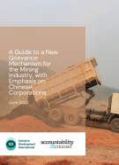 A Guide to a New Grievance Mechanism for the Mining Industry, with Emphasis on Chinese Corporations